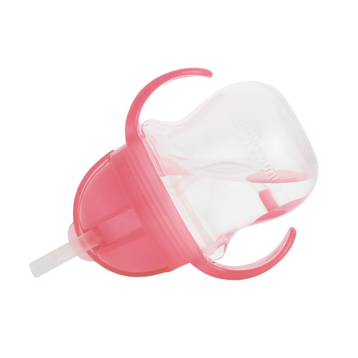 Munchkin Click Lock Weighted Straw Trainer Cup - 7oz - Pink