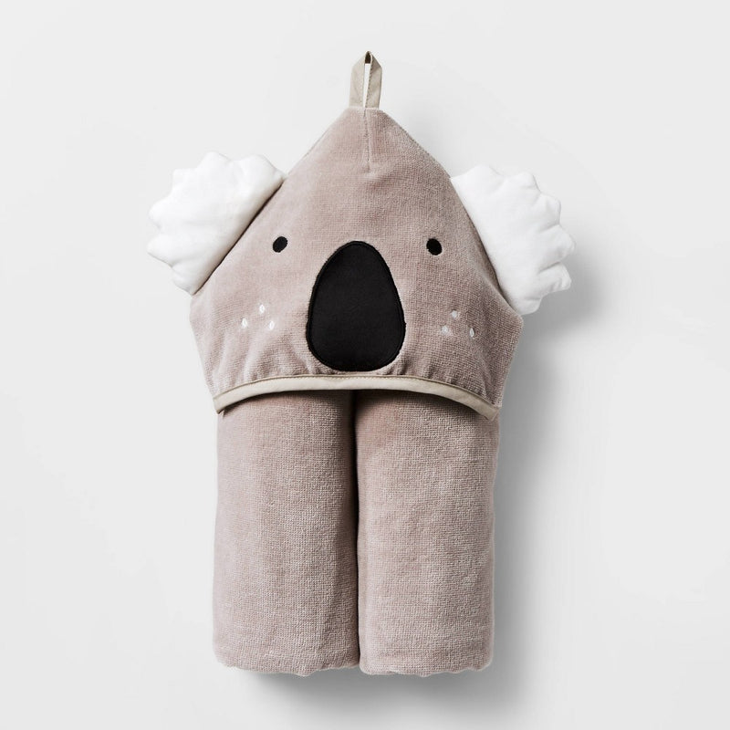 25"x50" Koala Kids' Hooded Towel - Pillowfort