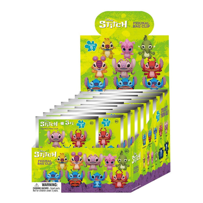 Stitch Series 5 Bag Clips -ONE RANDOM