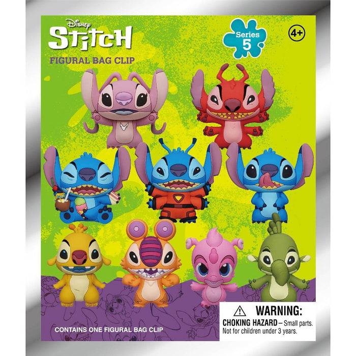 Stitch Series 5 Bag Clips -ONE RANDOM