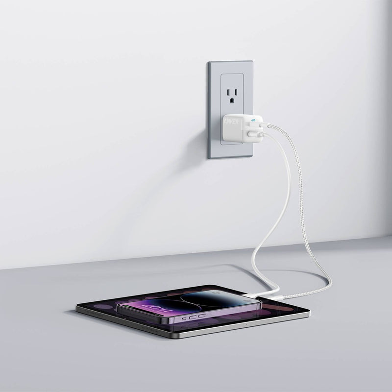 Anker 2-Port 33W Wall Charger - White