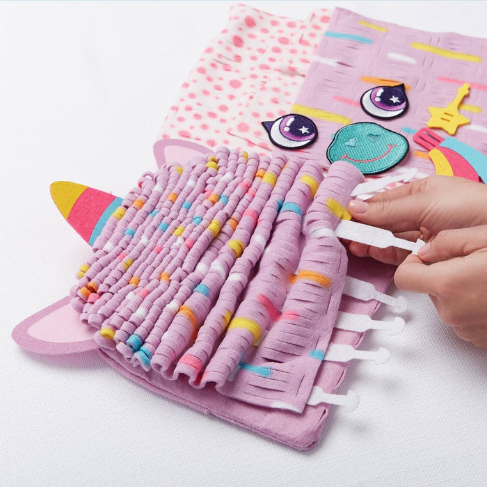 Bright Stripes Scrunchy Unicorn Magic Scrunch Pillow Kit
