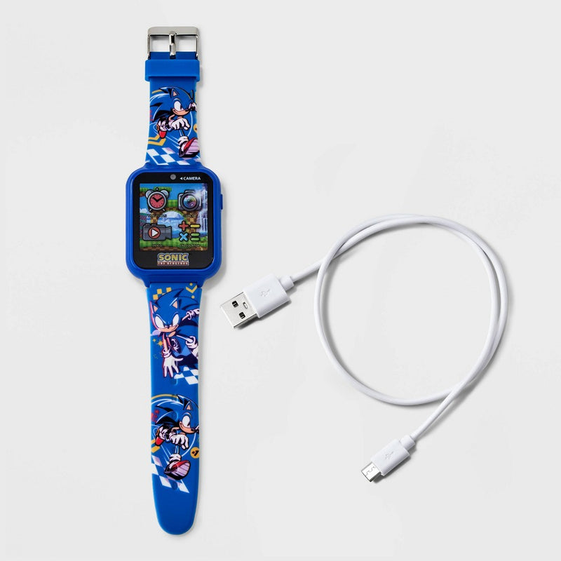 Boys' Sega Sonic the Hedgehog Interactive Smart Watch - Blue