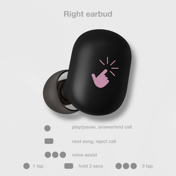 True Wireless Bluetooth Earbuds - heyday Peach Cream