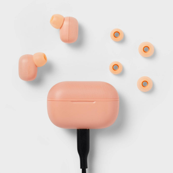 True Wireless Bluetooth Earbuds - heyday Peach Cream