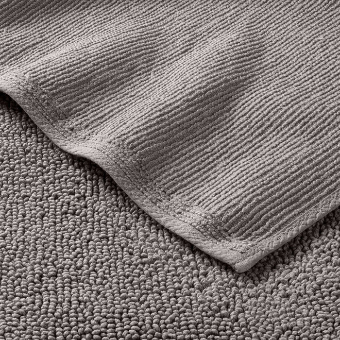 24"x40" Looped Bath Rug Gray - Casaluna