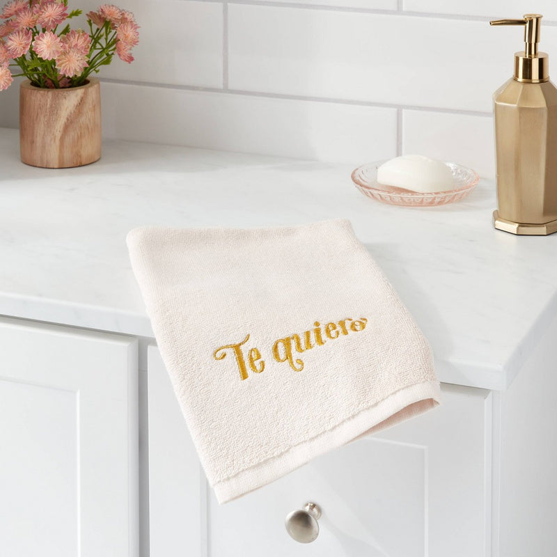'Te Quiero' Hand Towel White - Threshold