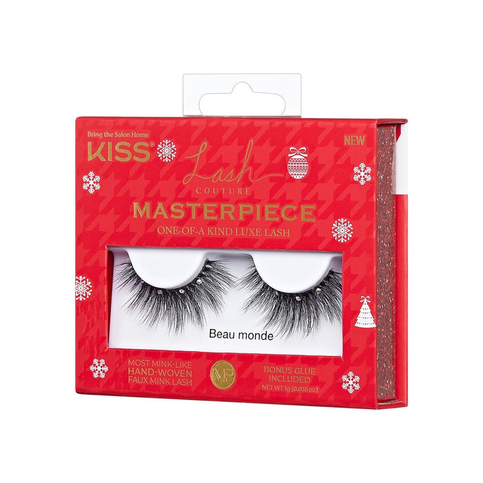 KISS Products Lash Couture Masterpiece Holiday Collection - Beau Monde - 1pr
