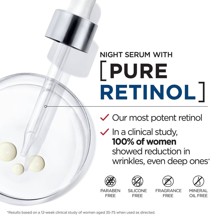 L'Oreal Paris Revitalift Derm Intensives Night Serum - 1 fl oz