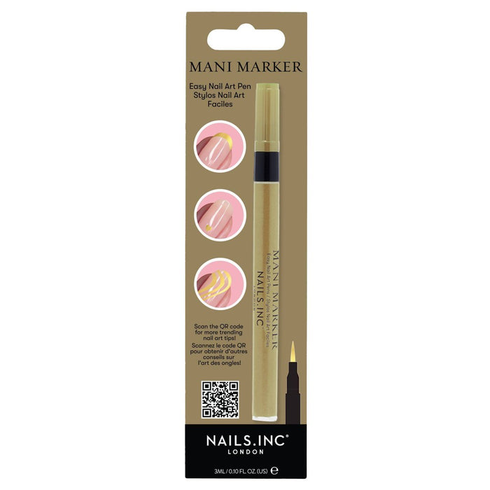 Nails Inc. Nail Art - Gold - 0.1 fl oz