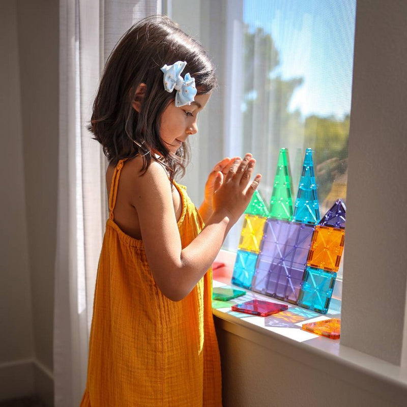 MAGNA-TILES Clear Colors 37pc Set