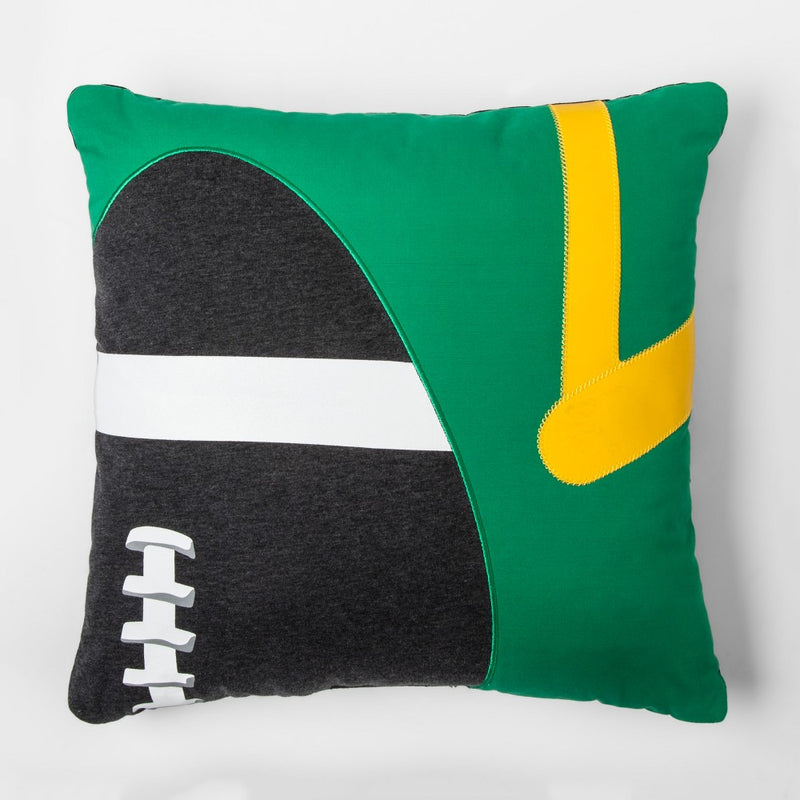 Football Throw Pillow - Pillowfort