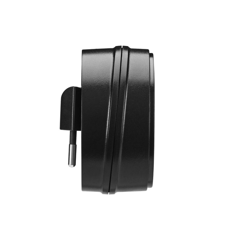 Travel Smart by Conair EU Adapter Plug with Outlet and 2 USB Ports