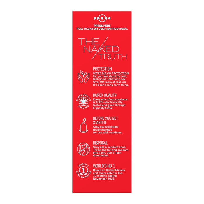 Durex Extra Sensitive Extra Lubricated Ultra Thin Condoms - 12ct