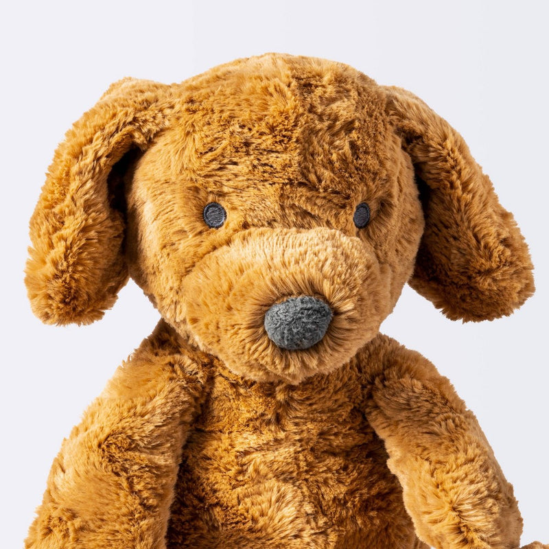 Brown Dog Plush Animal with Mini Plush - Cloud Island