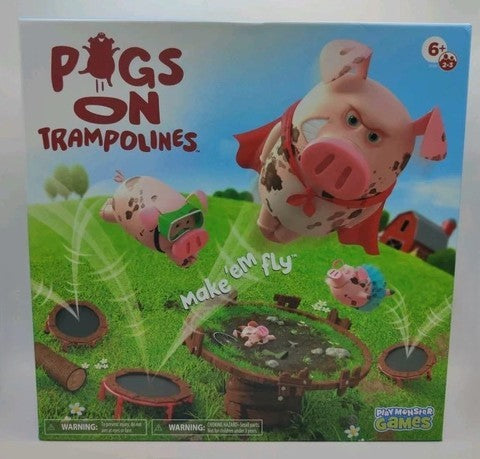 PlayMonster Pigs on Trampolines Board Game