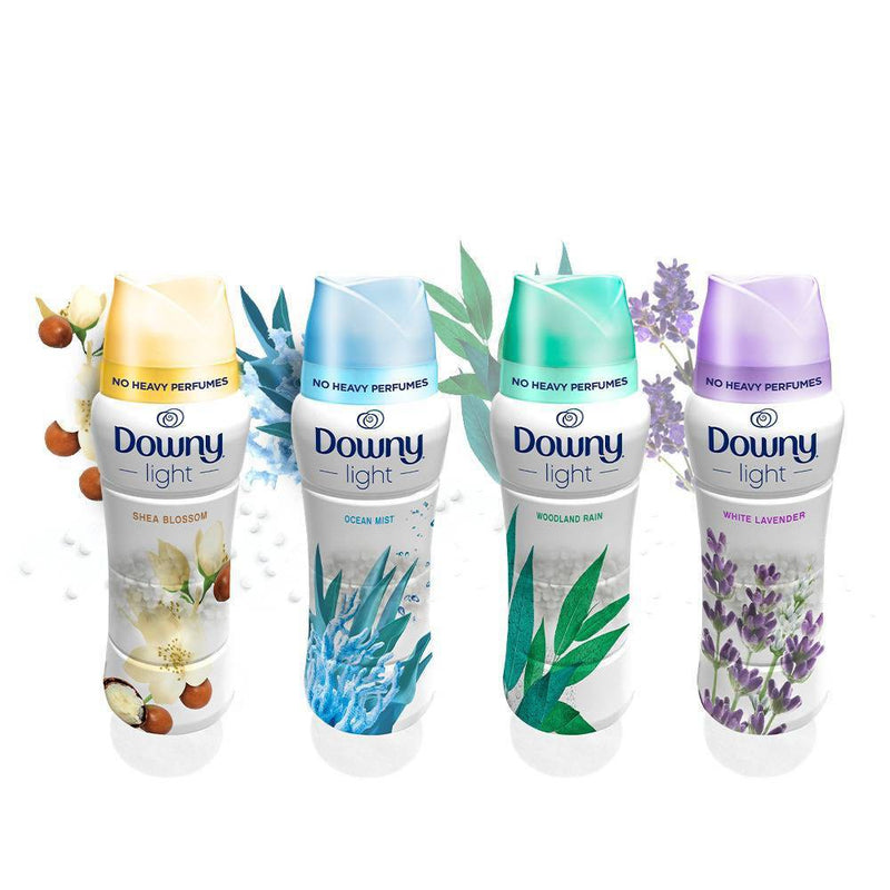 Downy Light Laundry Scent Booster Beads for Washer with No Heavy Perfumes - White Lavender - 24oz