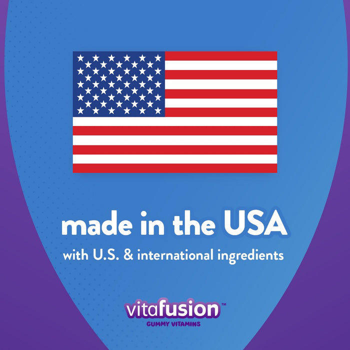 Vitafusion Gorgeous Hair Skin & Nails Supplement Gummies - Raspberry - 135ct