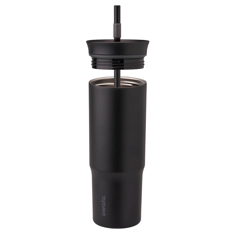 Owala 24oz Stainless Steel Straw Tumbler - Black