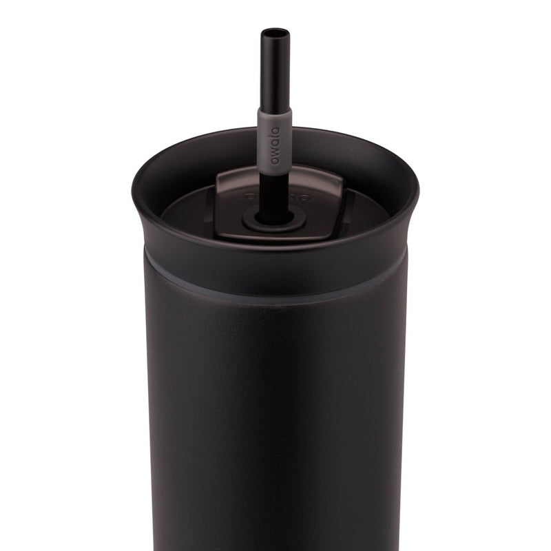 Owala 24oz Stainless Steel Straw Tumbler - Black