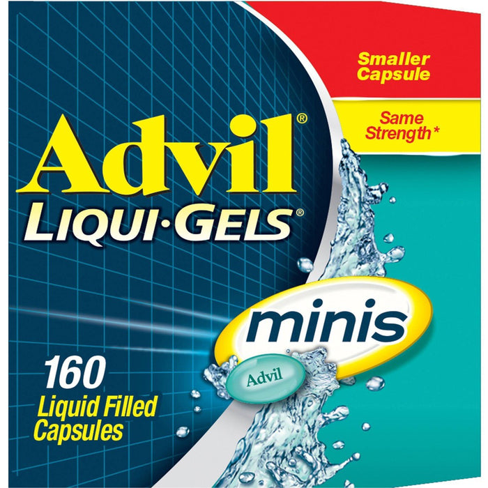 Advil Pain Reliever/Fever Reducer Liqui-Gel Minis - Ibuprofen (NSAID) - 160ct