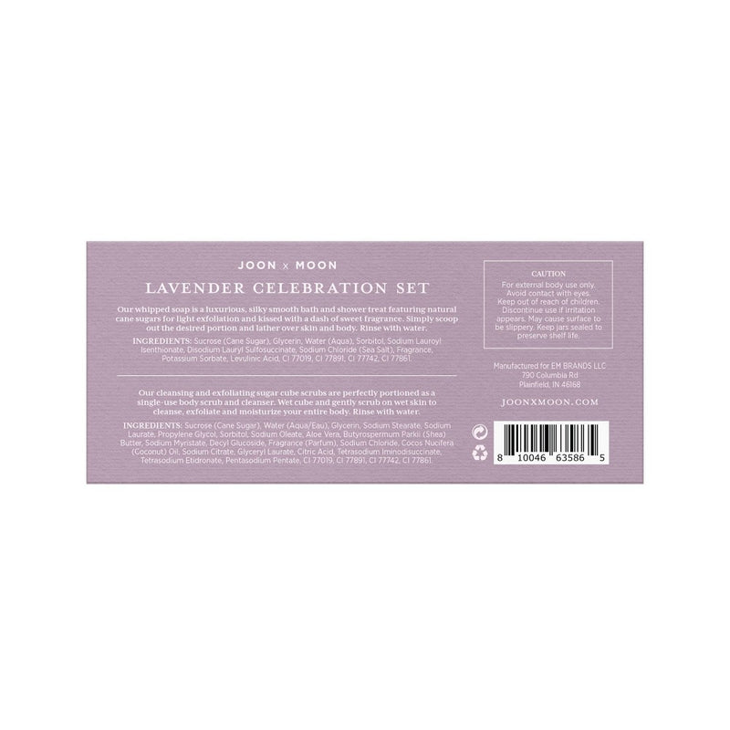 Joon X Moon Lavender Celebration Gift Set - 2pc