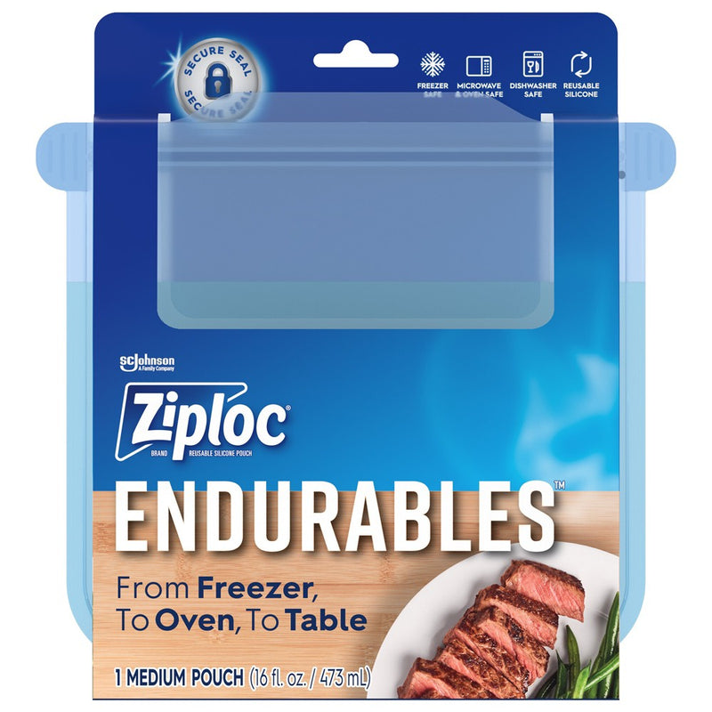 Ziploc Endurables Pouch - Medium - 1ct/16 fl oz