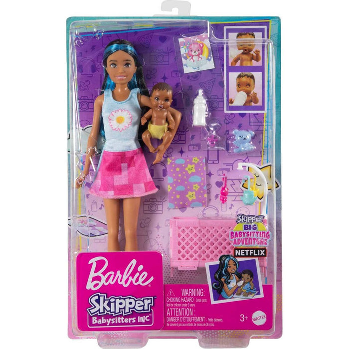 Barbie Skipper Babysitters Inc. Dolls and Playset - Brunette