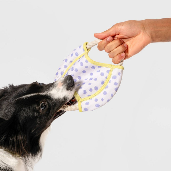 AWOO Dizzy Disc Dog Toy