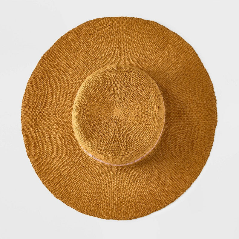 Straw Boater Hat - Universal Thread Tan S/M