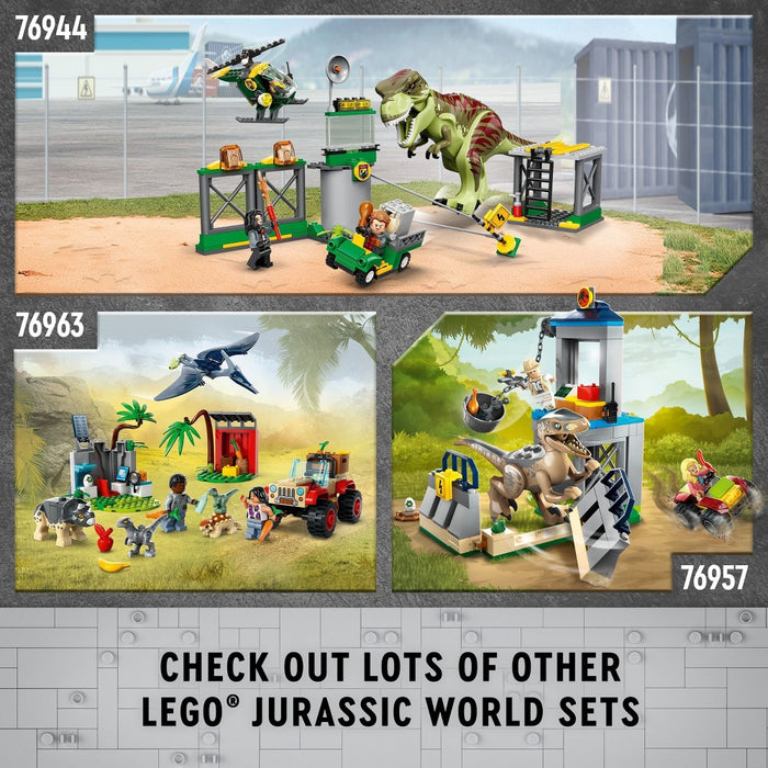 LEGO Jurassic World Baby Dinosaur Rescue Center and Toy Car 76963