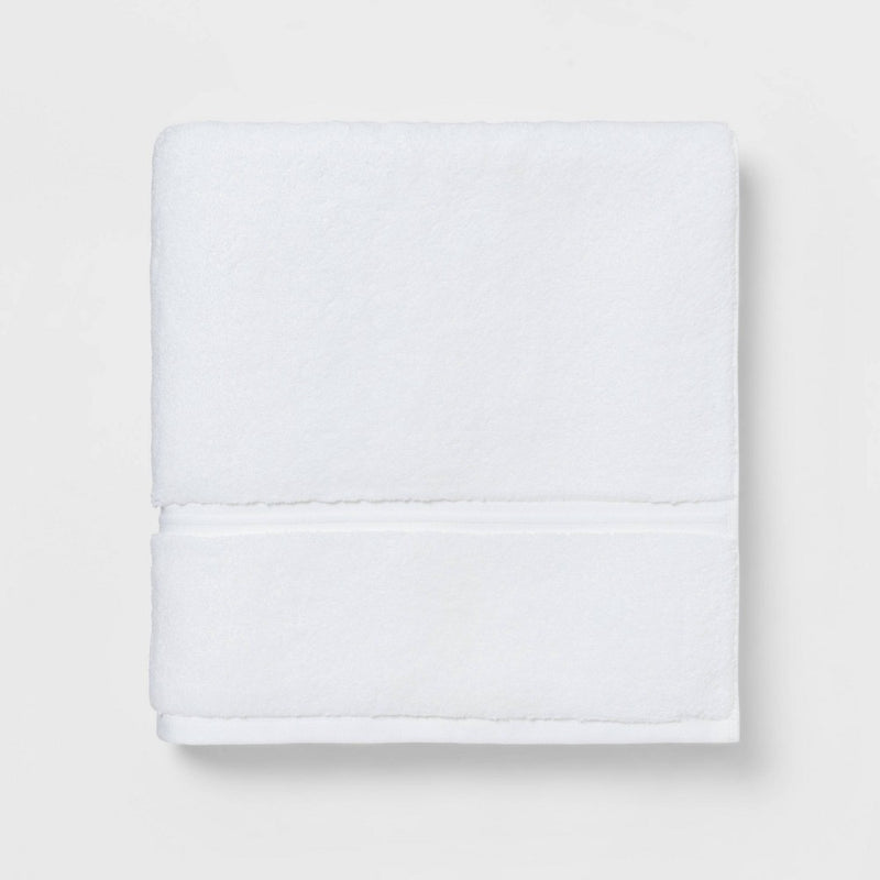 Spa Plush Bath Towel White - Threshold