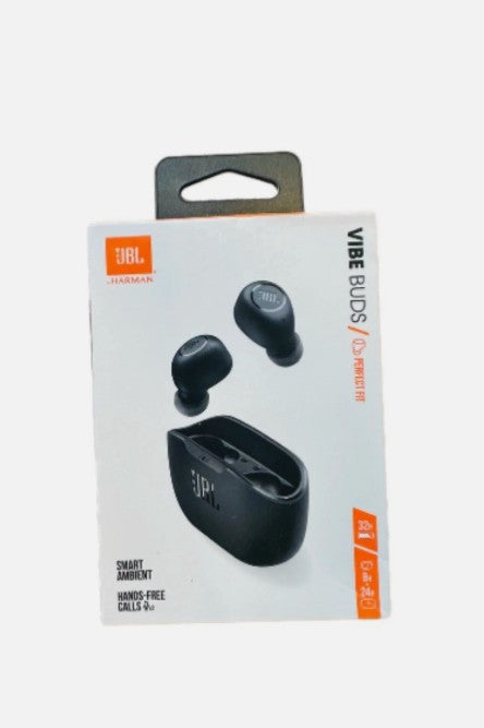 JBL Vibe Buds True Wireless Bluetooth - Black