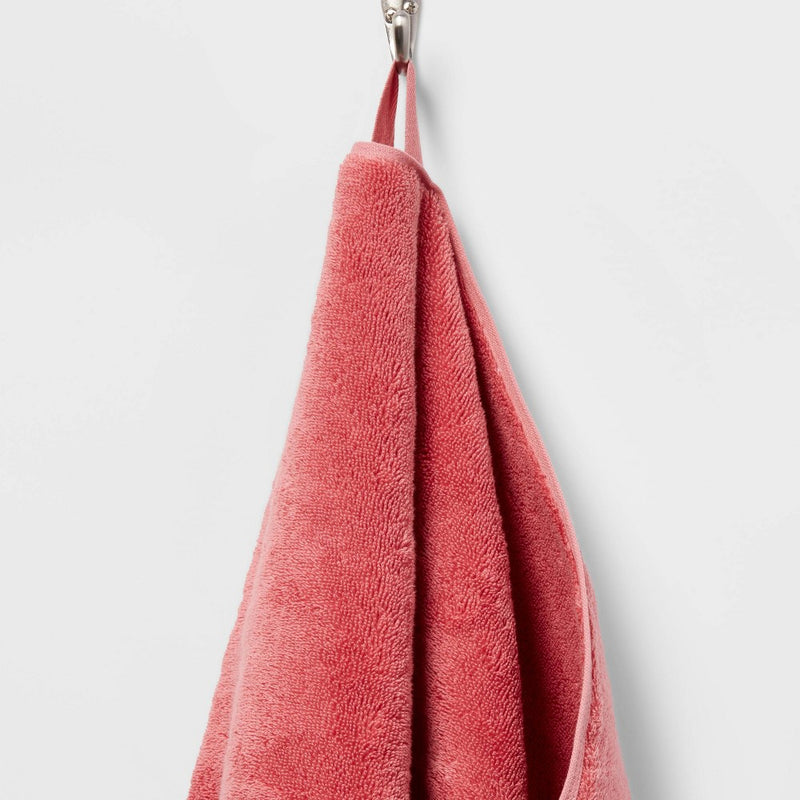 Total Fresh Antimicrobial Bath Towel Rose Pink - Threshold