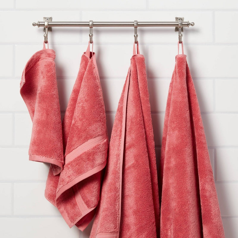 Total Fresh Antimicrobial Bath Towel Rose Pink - Threshold