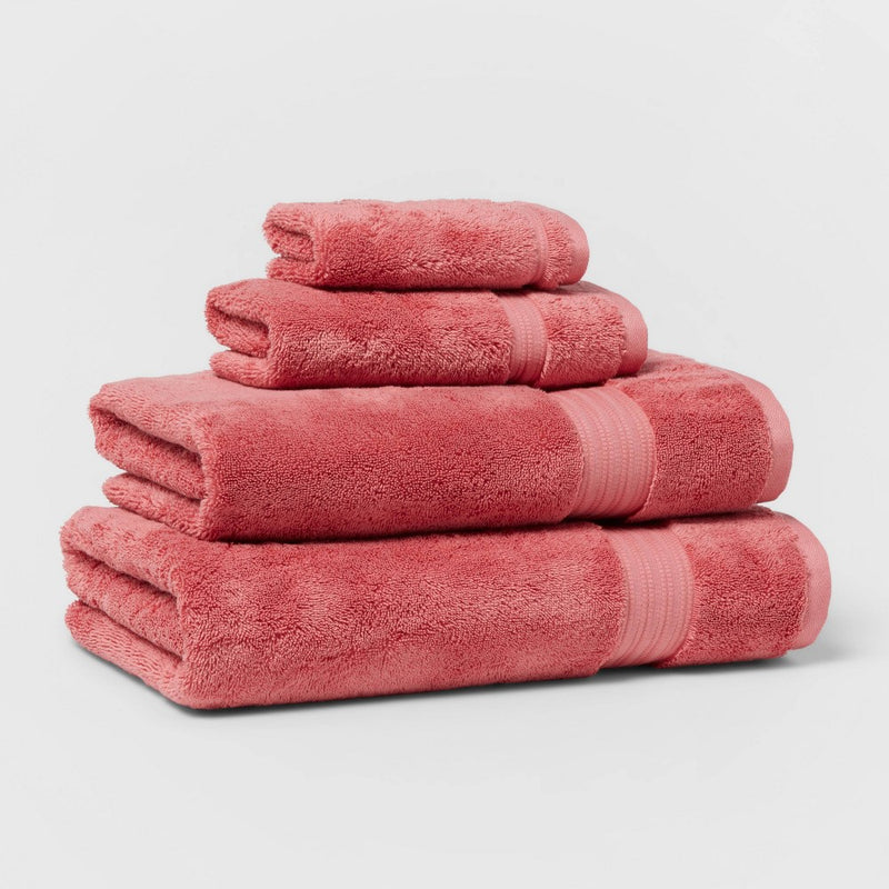 Total Fresh Antimicrobial Bath Towel Rose Pink - Threshold