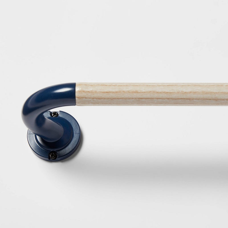28"-48" Blackout Kids' Curtain Rod Navy - Pillowfort (LOCAL PICKUP ONLY)