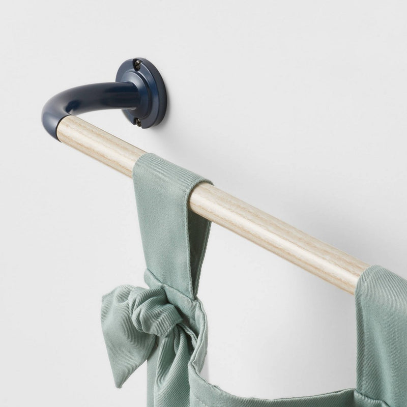 28"-48" Blackout Kids' Curtain Rod Navy - Pillowfort (LOCAL PICKUP ONLY)