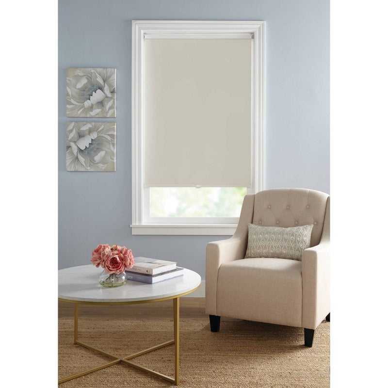 36"x72" Lumi Home Furnishings Blackout Roller Window Shade with Slow Release System Gray (LOCAL PICKUP ONLY)