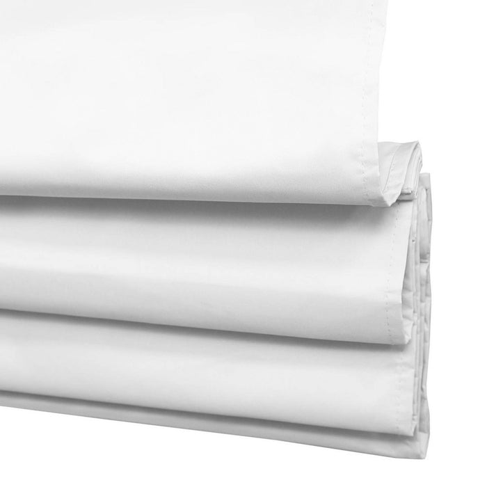 1pc 32"x64" Blackout Cordless Roman Window Shade Gray - Lumi Home Furnishings