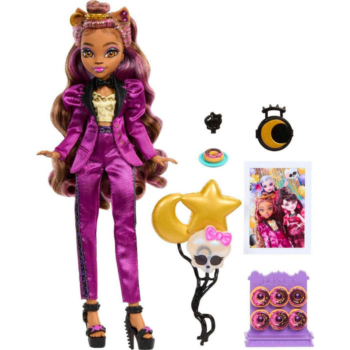 Monster High Clawdeen Wolf Fashion Doll in Monster Ball Party Fashion
