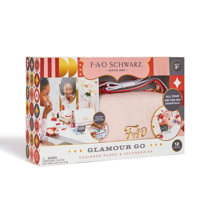FAO Schwarz Glamour Go Designer Purse & Accessories