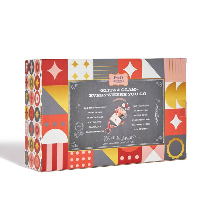 FAO Schwarz Glamour Go Designer Purse & Accessories