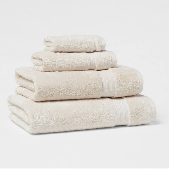 Total Fresh Antimicrobial Oversized Bath Towel Tan - Threshold
