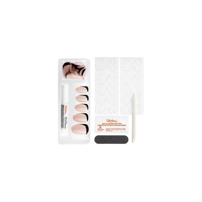 Sally Hansen Salon Effects Perfect Manicure Press on Nails Kit - Oval - Swoop There It Is - 24ct
