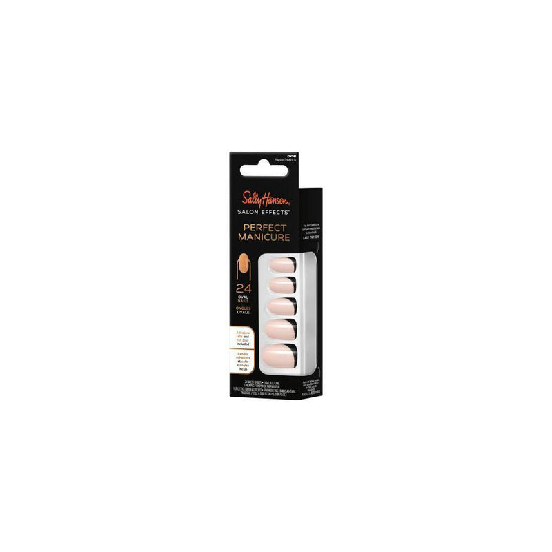 Sally Hansen Salon Effects Perfect Manicure Press on Nails Kit - Oval - Swoop There It Is - 24ct