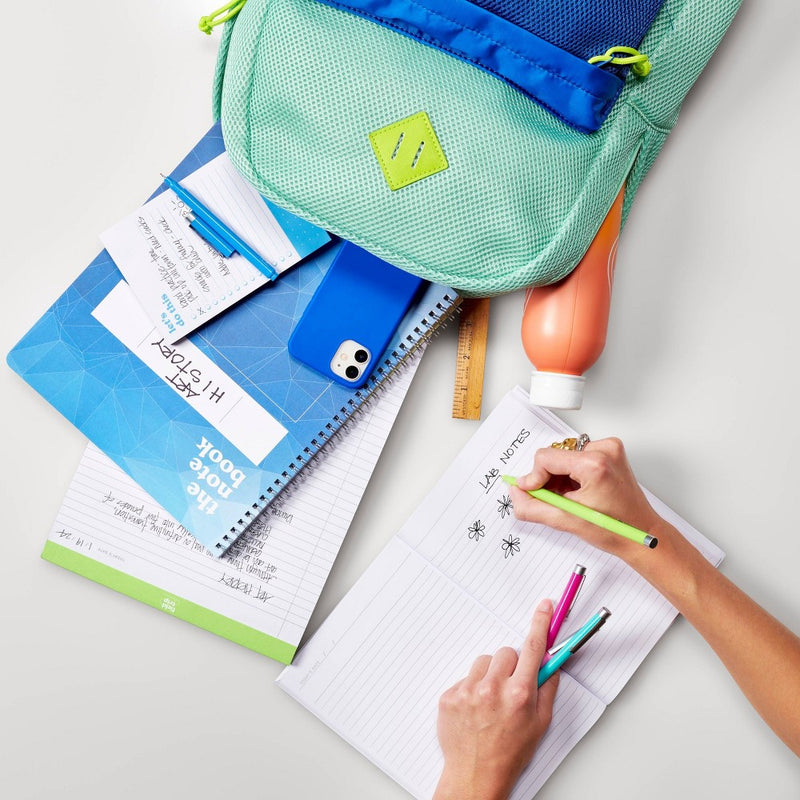 Field Trip 8.5"x11.75" Notepad Lined Green