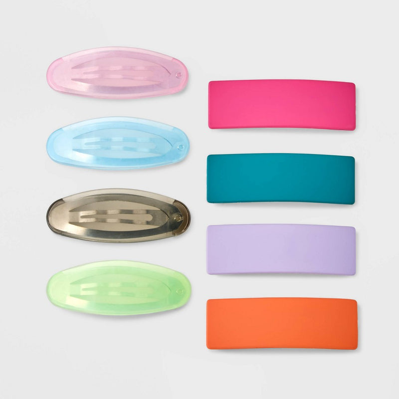 Girls' 8pk Salon Clips - art class