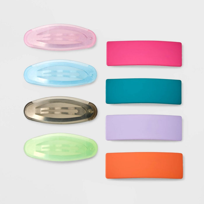 Girls' 8pk Salon Clips - art class