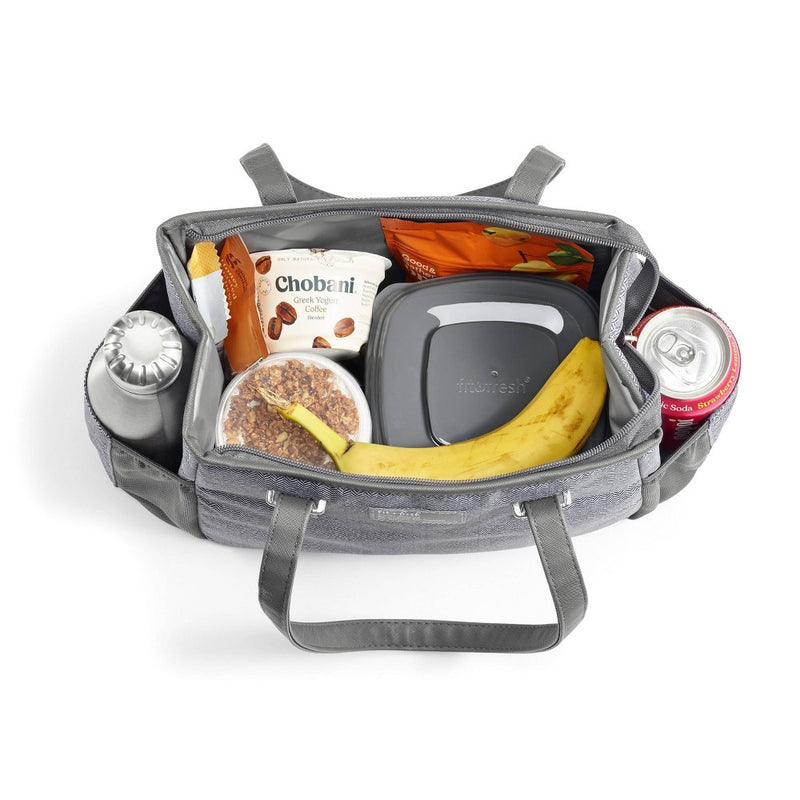 Fit & Fresh Copley Lunch Kit - Gray Tweed